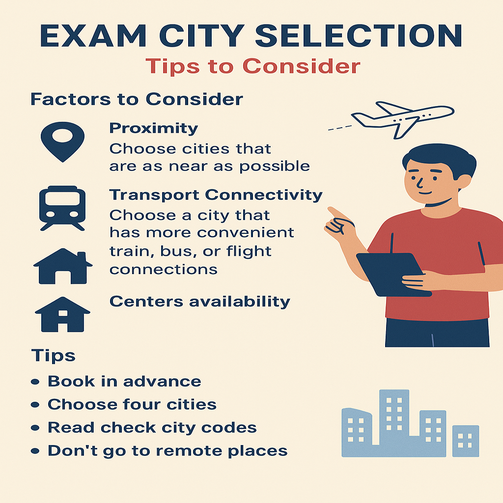 How to Choose a JEE Main Exam City?