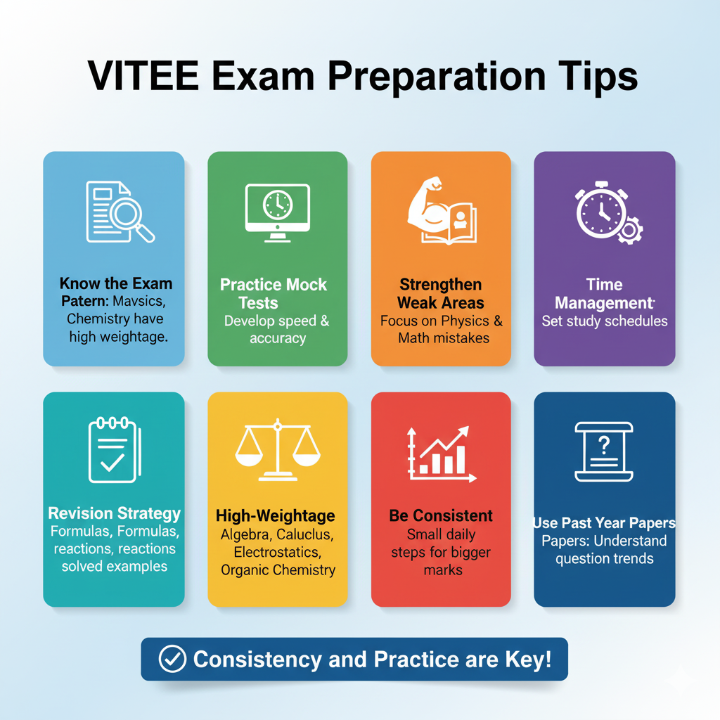 VITEEE Preparation Tips
