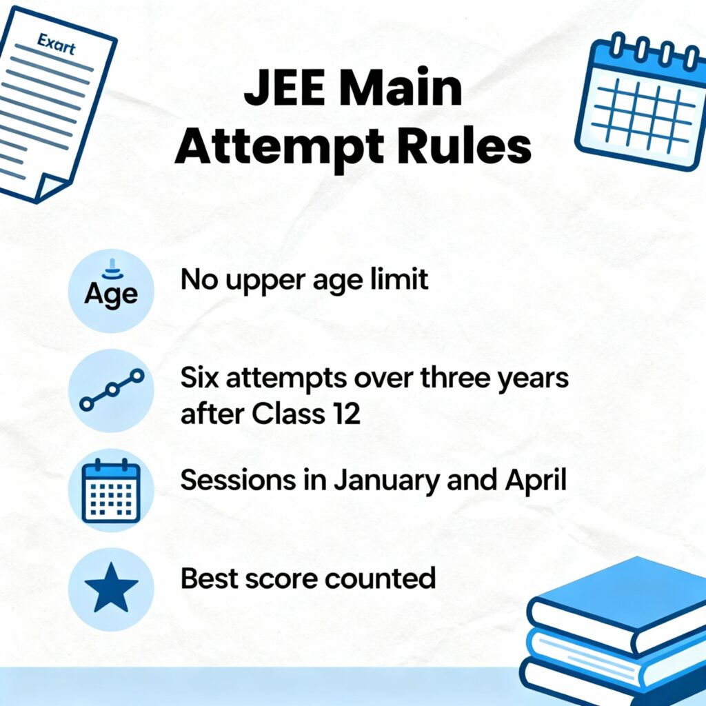 Is There an Age Limit for JEE Main Attempts?