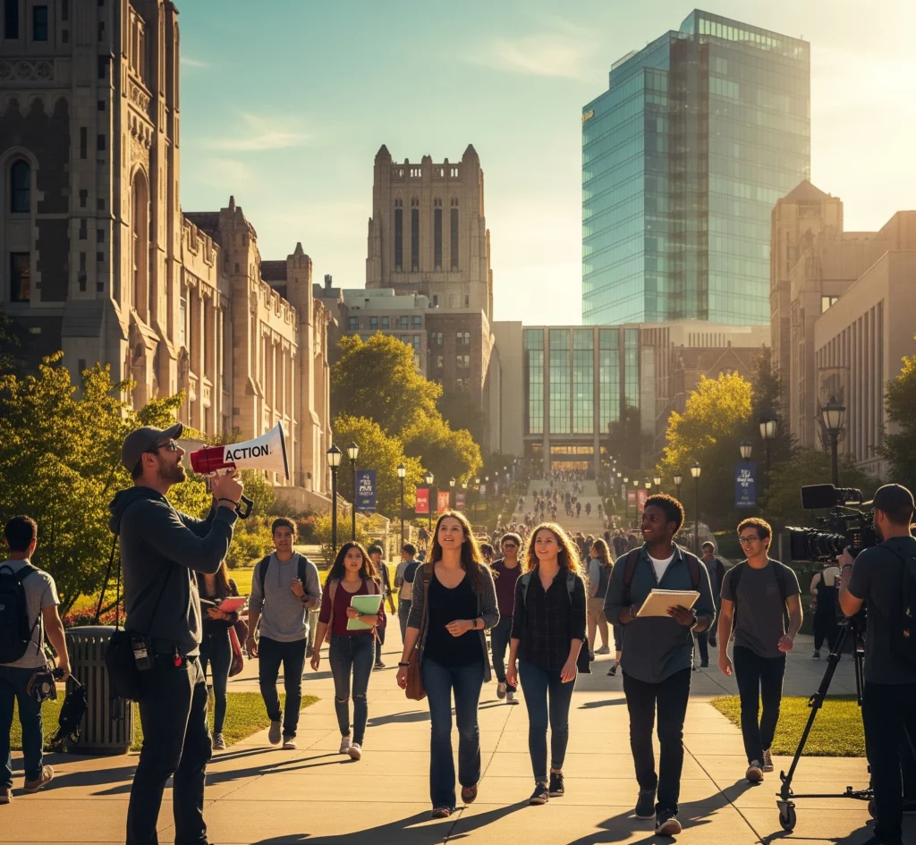 Colleges that give movie set feels